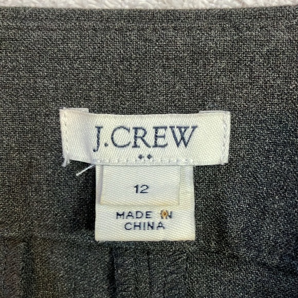 J Crew Factory gray stretch trousers - Picture 5 of 9